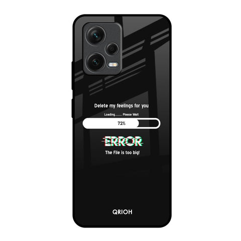 Error Redmi Note 12 5G Glass Back Cover Online