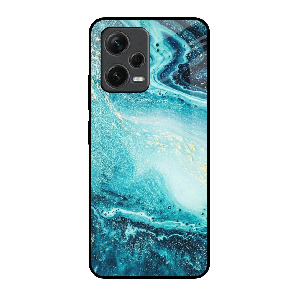Sea Water Redmi Note 12 5G Glass Back Cover Online
