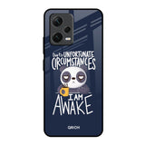 Struggling Panda Redmi Note 12 5G Glass Back Cover Online