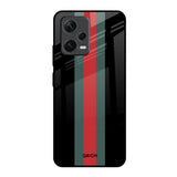 Vertical Stripes Redmi Note 12 5G Glass Back Cover Online