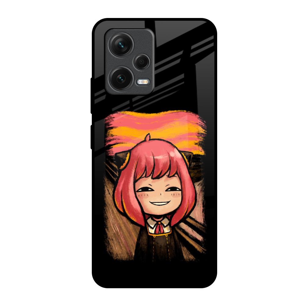 Spy X Family Redmi Note 12 5G Glass Back Cover Online