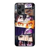 Anime Eyes Redmi Note 12 5G Glass Back Cover Online