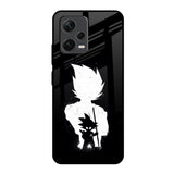 Monochrome Goku Redmi Note 12 5G Glass Back Cover Online