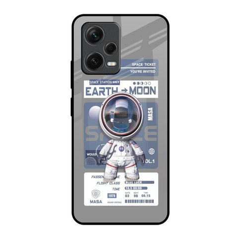 Space Flight Pass Redmi Note 12 5G Glass Back Cover Online
