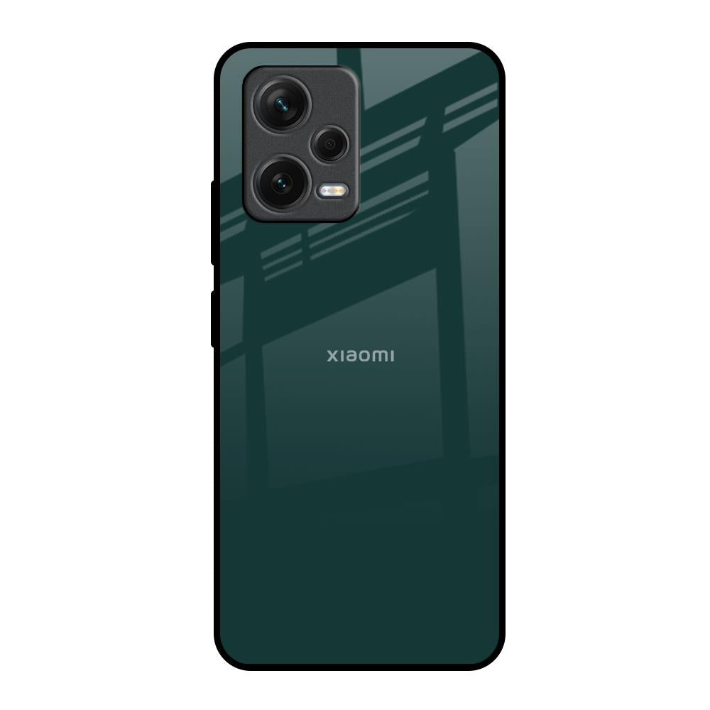 Olive Redmi Note 12 5G Glass Back Cover Online