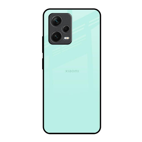 Teal Redmi Note 12 5G Glass Back Cover Online