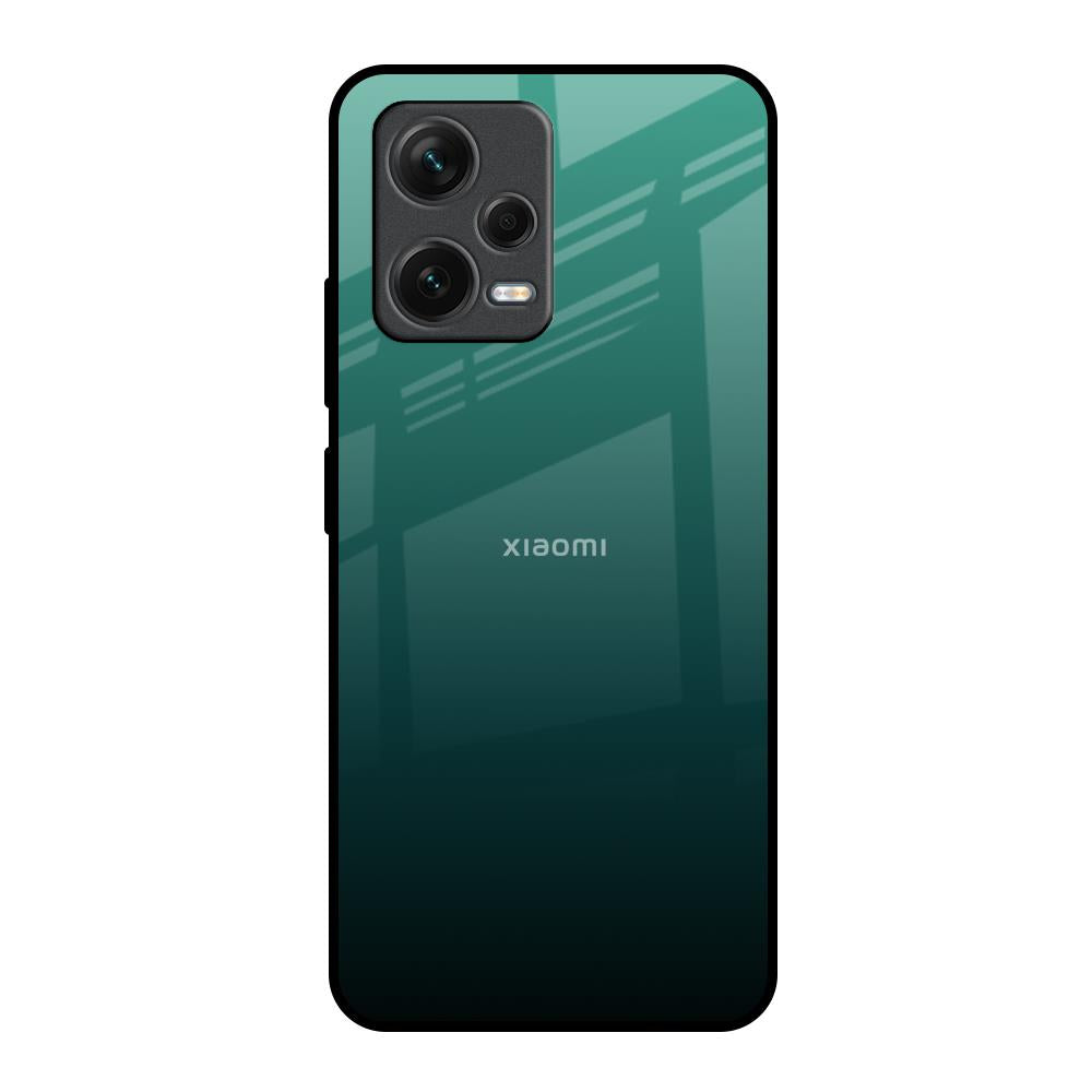Palm Green Redmi Note 12 5G Glass Back Cover Online