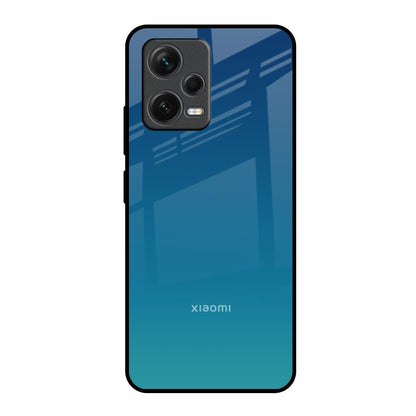 Celestial Blue Redmi Note 12 5G Glass Back Cover Online