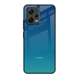 Celestial Blue Redmi Note 12 5G Glass Back Cover Online