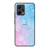 Mixed Watercolor Redmi Note 12 5G Glass Back Cover Online