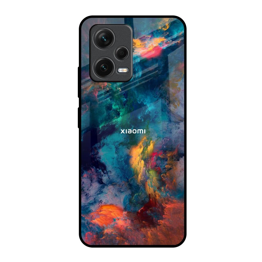 Colored Storm Redmi Note 12 5G Glass Back Cover Online