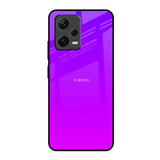 Purple Pink Redmi Note 12 5G Glass Back Cover Online