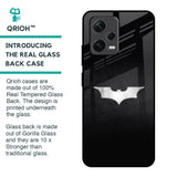 Super Hero Logo Glass Case for Redmi Note 12 5G