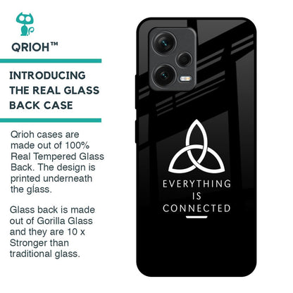 Everything Is Connected Glass Case for Redmi Note 12 5G