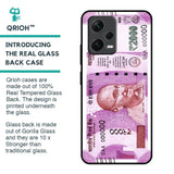 Stock Out Currency Glass Case for Redmi Note 12 5G