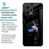 Car In Dark Glass Case for Redmi Note 12 5G