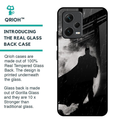 Dark Warrior Hero Glass Case for Redmi Note 12 5G