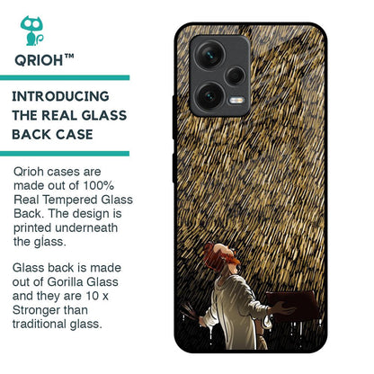 Rain Festival Glass Case for Redmi Note 12 5G