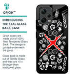 Red Zone Glass Case for Redmi Note 12 5G