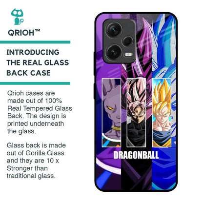 DGBZ Glass Case for Redmi Note 12 5G