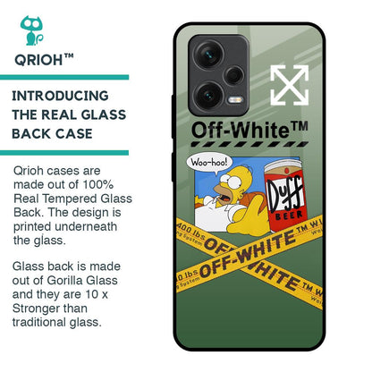 Duff Beer Glass Case for Redmi Note 12 5G