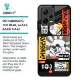 Galaxy Edge Glass Case for Redmi Note 12 5G