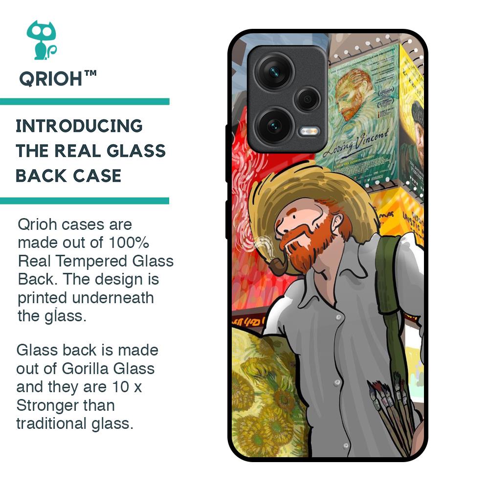 Loving Vincent Glass Case for Redmi Note 12 5G