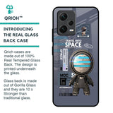 Space Travel Glass Case for Redmi Note 12 5G