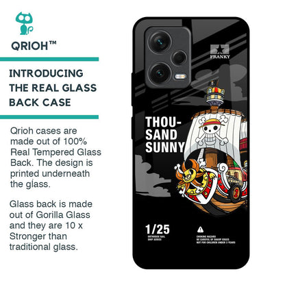 Thousand Sunny Glass Case for Redmi Note 12 5G