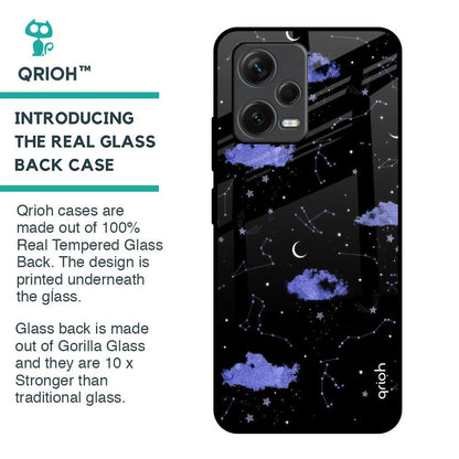 Constellations Glass Case for Redmi Note 12 5G