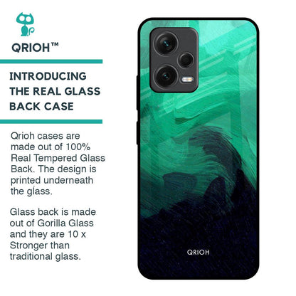 Scarlet Amber Glass Case for Redmi Note 12 5G