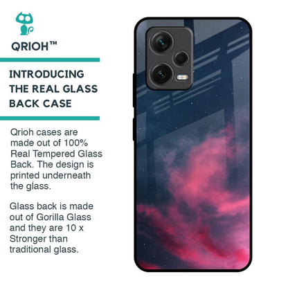 Moon Night Glass Case For Redmi Note 12 5G