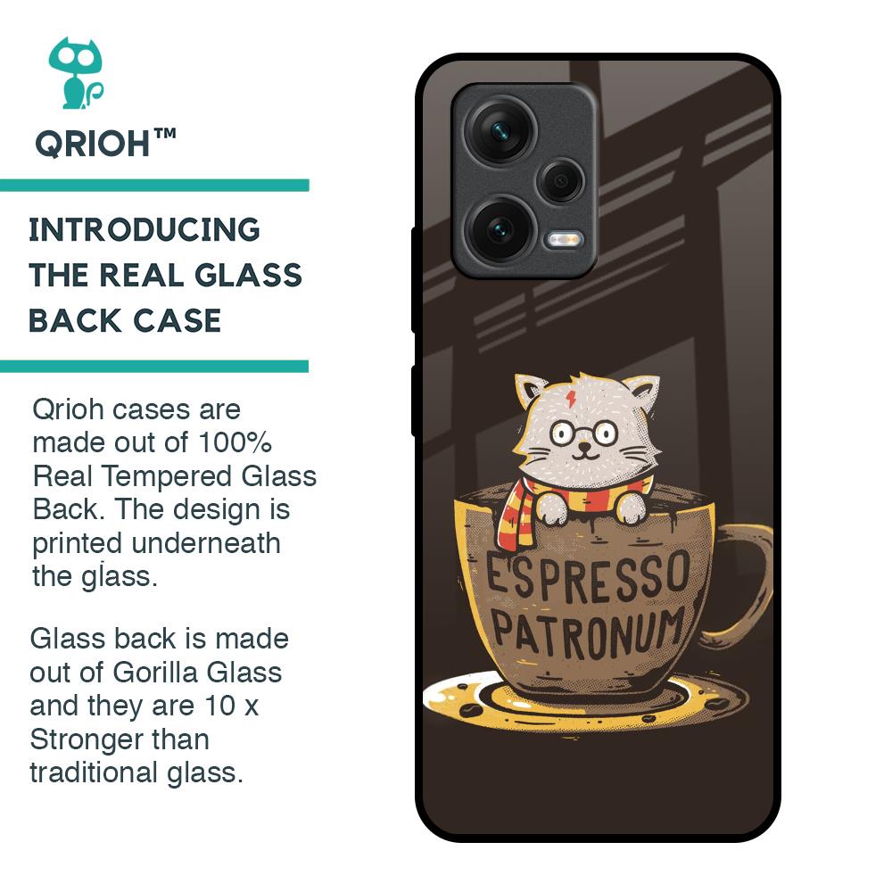 Tea With Kitty Glass Case For Redmi Note 12 5G