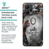 Royal Bike Glass Case for Redmi Note 12 5G