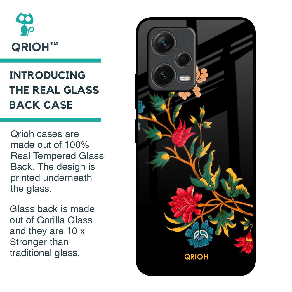 Dazzling Art Glass Case for Redmi Note 12 5G