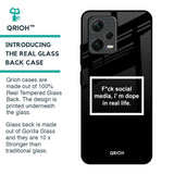 Dope In Life Glass Case for Redmi Note 12 5G