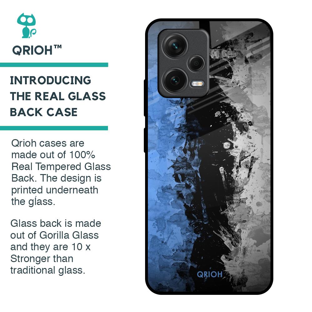 Dark Grunge Glass Case for Redmi Note 12 5G