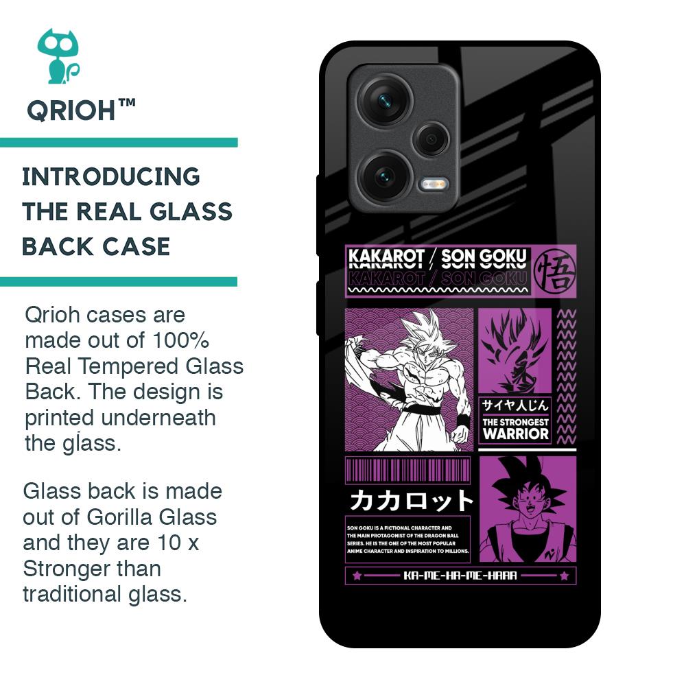 Strongest Warrior Glass Case for Redmi Note 12 5G