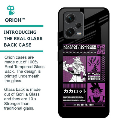 Strongest Warrior Glass Case for Redmi Note 12 5G