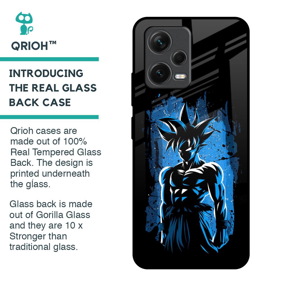 Splatter Instinct Glass Case for Redmi Note 12 5G