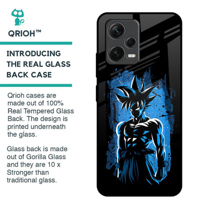Splatter Instinct Glass Case for Redmi Note 12 5G