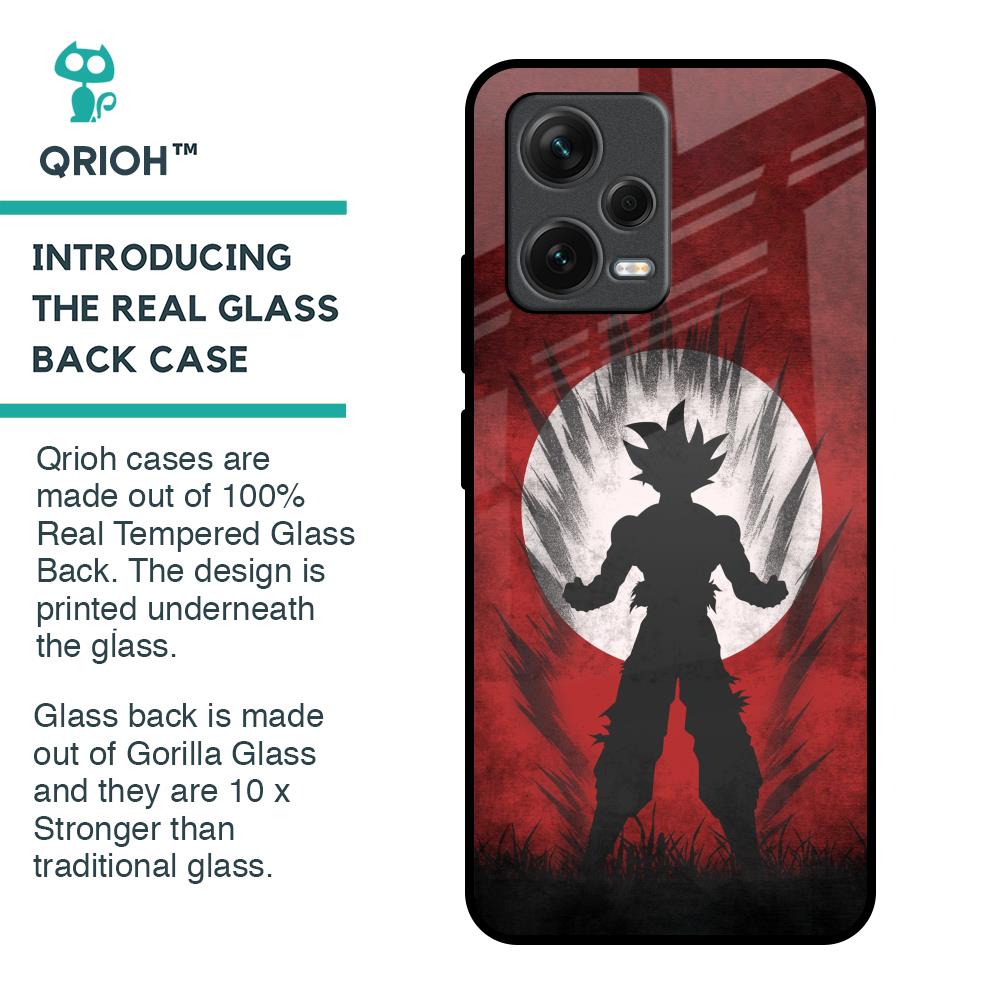 Japanese Animated Glass Case for Redmi Note 12 5G
