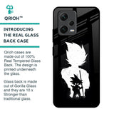 Monochrome Goku Glass Case for Redmi Note 12 5G