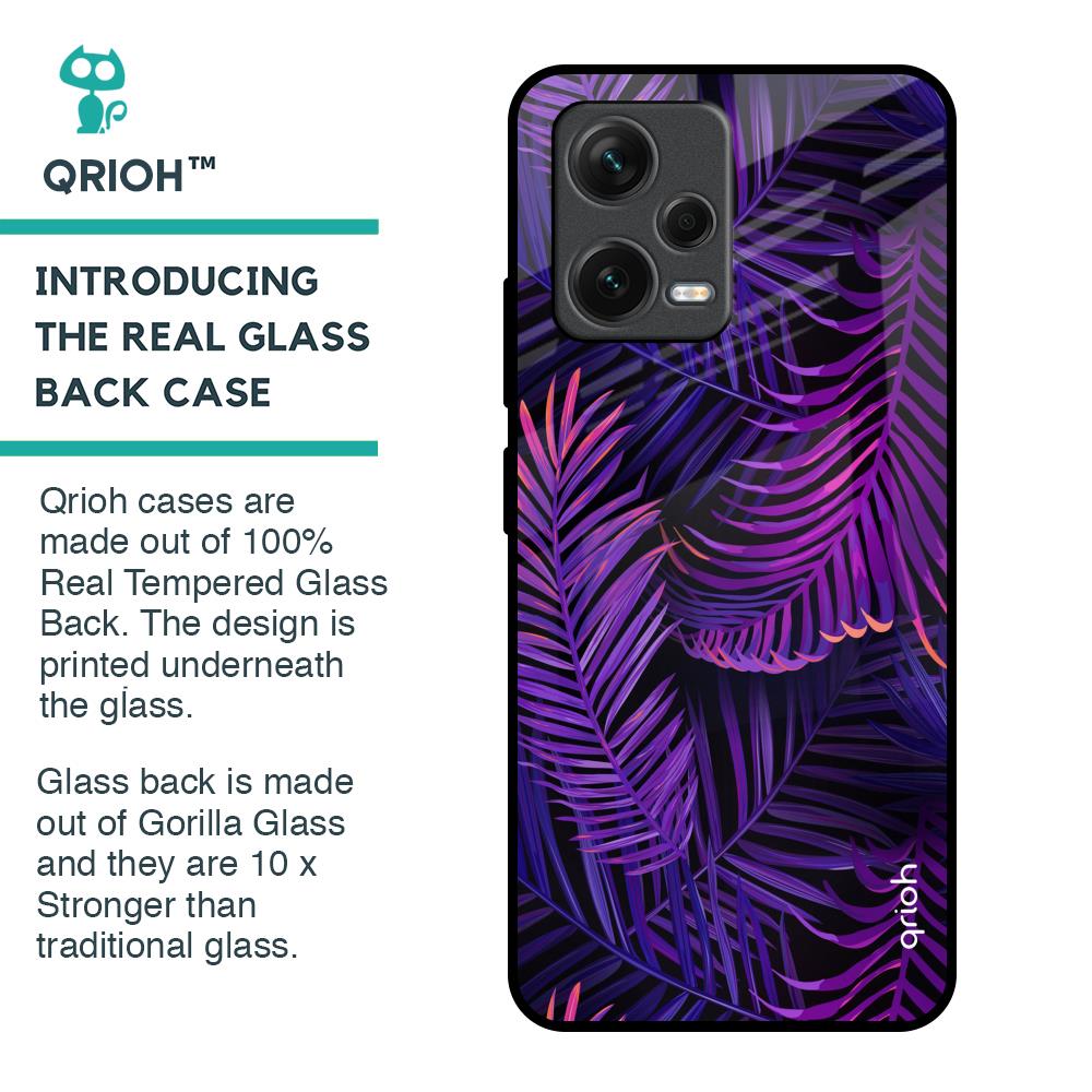 Plush Nature Glass Case for Redmi Note 12 5G