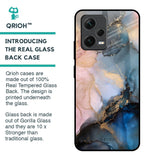 Marble Ink Abstract Glass Case for Redmi Note 12 5G