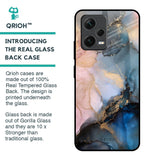Marble Ink Abstract Glass Case for Redmi Note 12 5G
