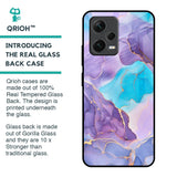 Alcohol ink Marble Glass Case for Redmi Note 12 5G