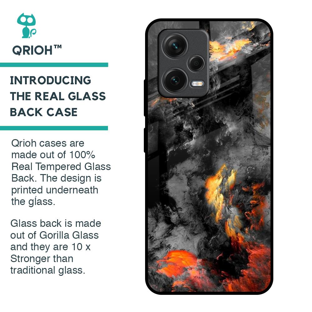 Lava Explode Glass Case for Redmi Note 12 5G