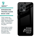 Push Your Self Glass Case for Redmi Note 12 5G