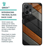 Tri Color Wood Glass Case for Redmi Note 12 5G
